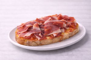 Tostada de jamón